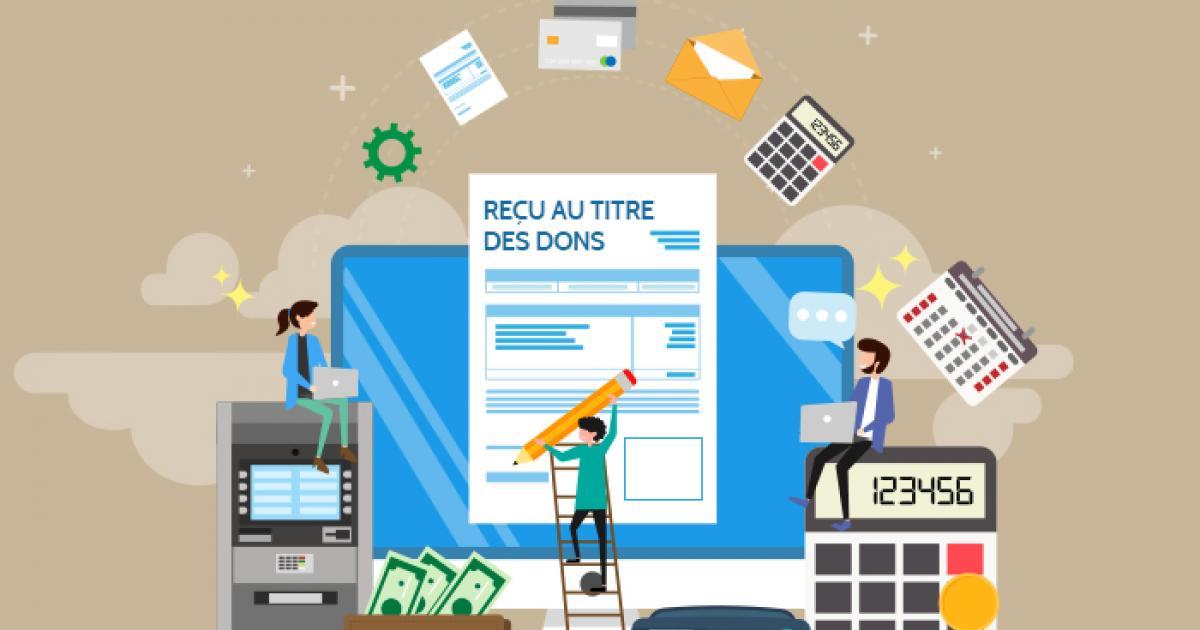 Recevoir mes reçus fiscaux