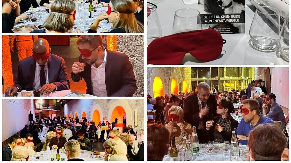 PROVENCE : Un Dîner dans le Noir à Avignon, un Événement Inspirant pour une Noble Cause