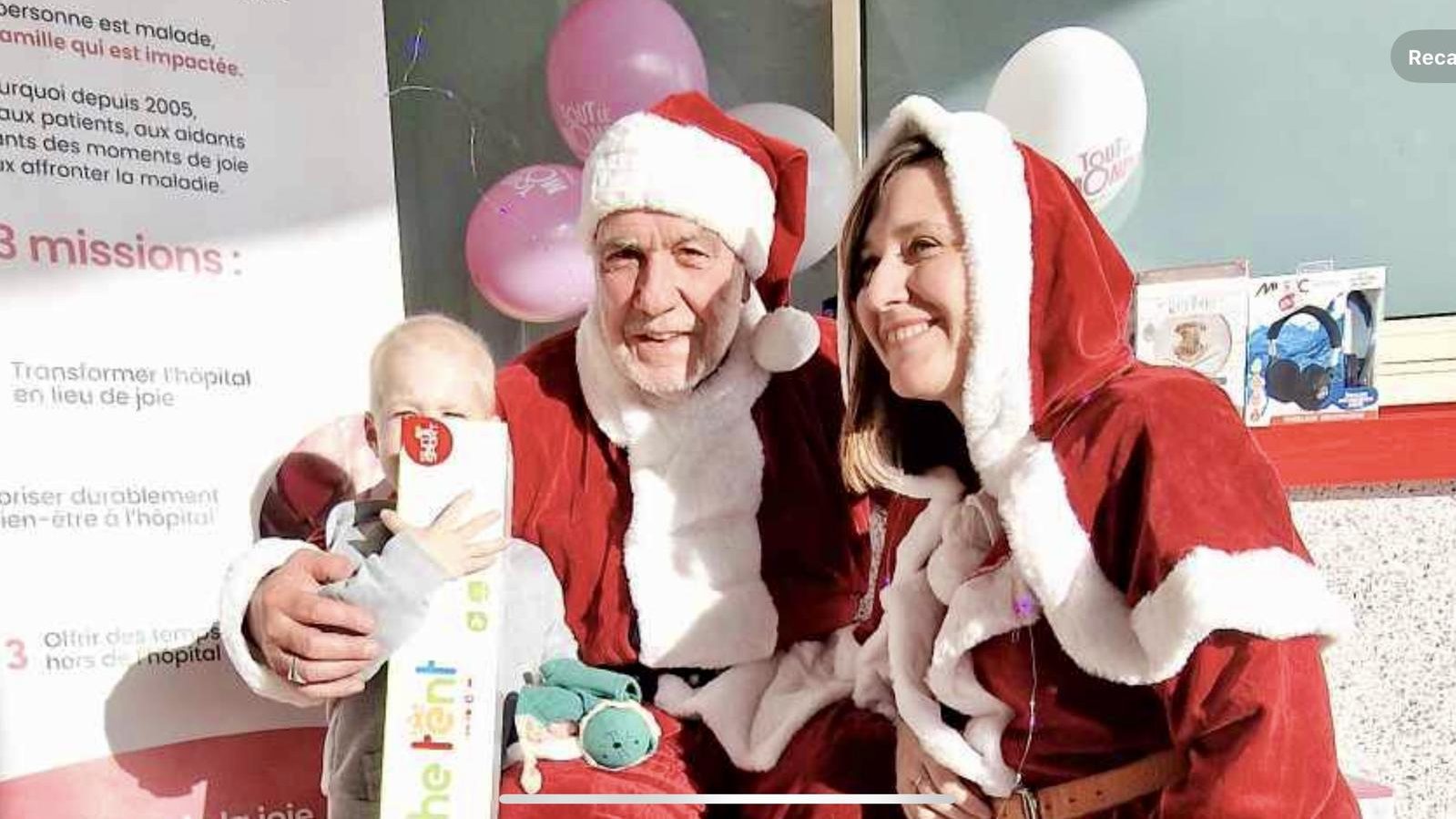 Nos Donateurs s’engagent : Dans la peau du Père Noël pour un Jour